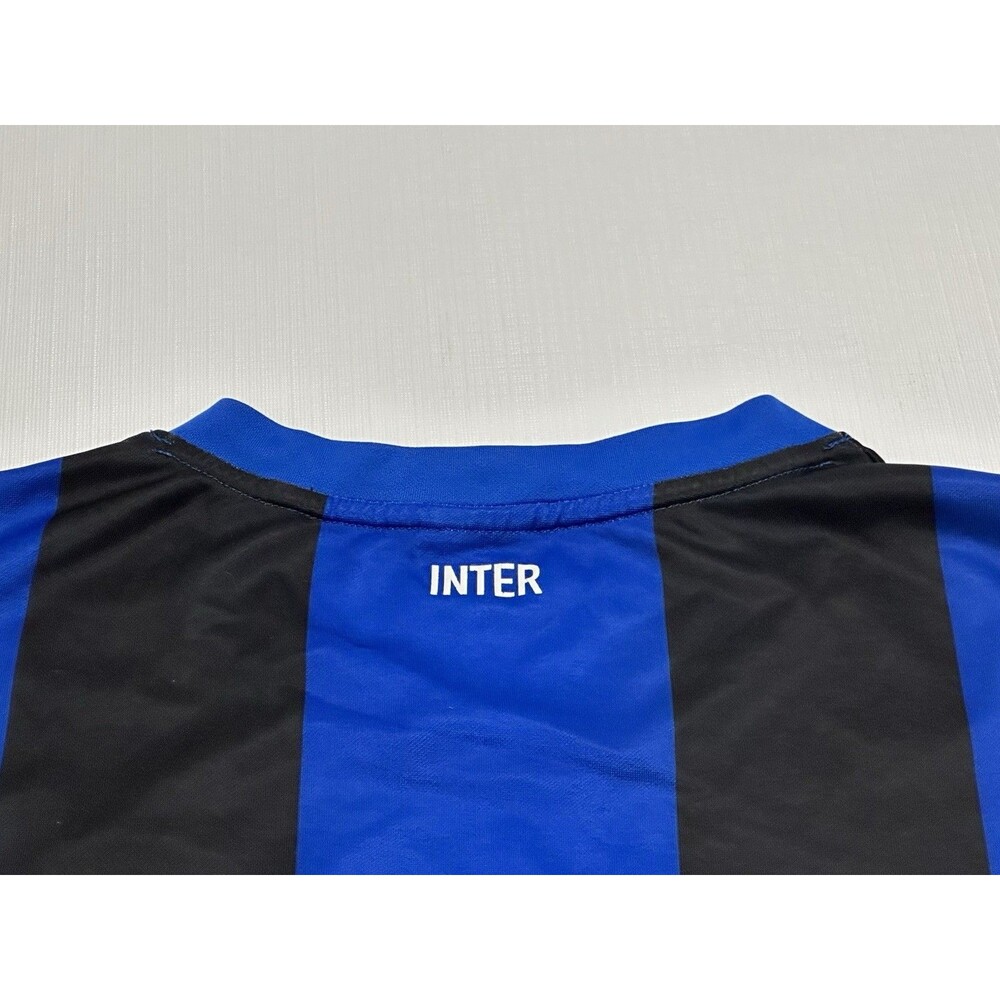 NikeFIT Inter Milan 2008-09 Home Soccer Jersey Size Large Black Blue 339842-490 - Picture 14 of 15